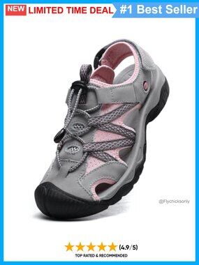 Women's Closed Toe Hiking Sandals EVA Cushioned Water Resistant